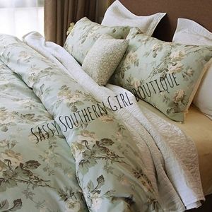 🆕⭐ French Country Cottage Egyptian Cotton Duvet Set